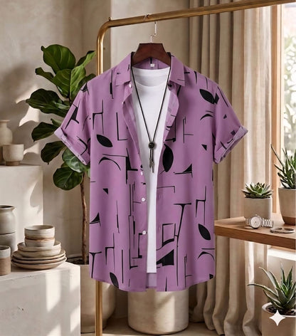 Men's Ultra Soft Half Sleeve Casual Shirt – Premium Micro Fabric | Comfortable & Stylish