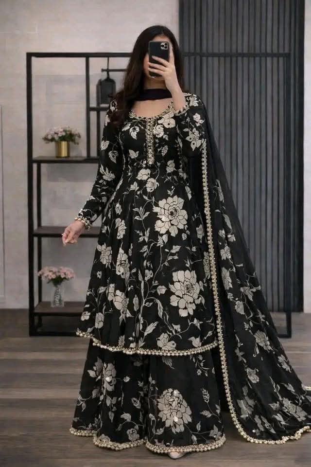 Golap Gown Three Piece for Women | Cotton Printed Three Piece Dress | Stylish Ladies Dress Bangladesh